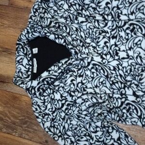 Coldwater Creek casual fleece pullover quarter zip